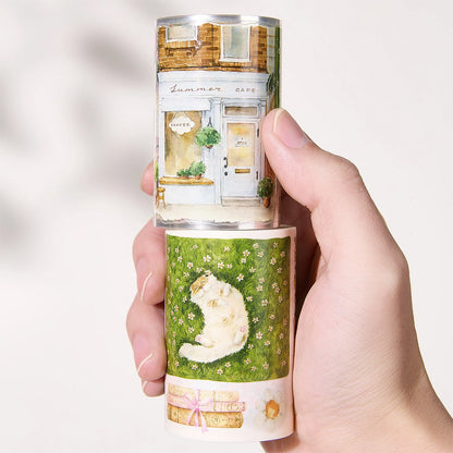 The Washi Tape Shop - Washi o PET Stickers L - Summer Café