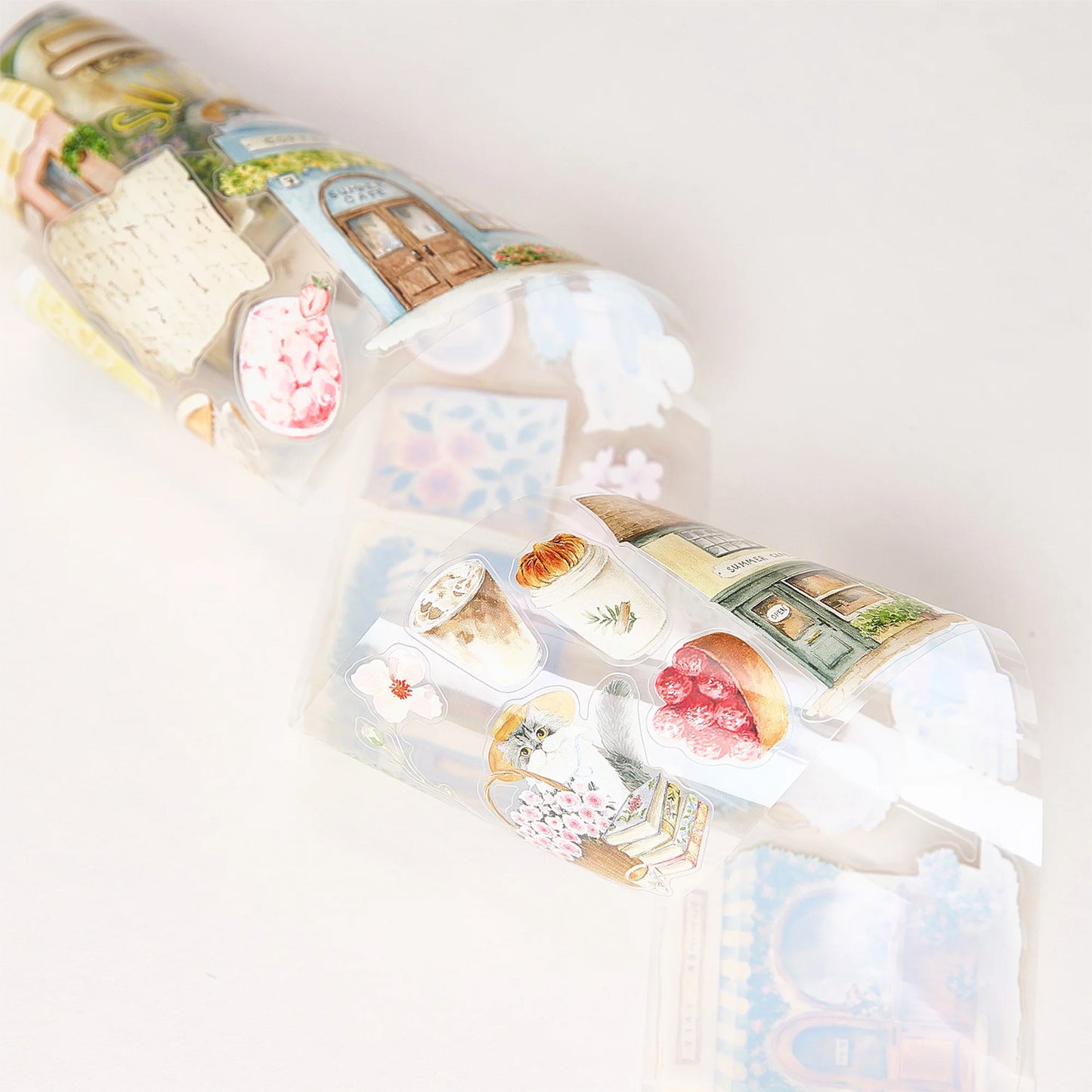 The Washi Tape Shop - Washi o PET Stickers L - Summer Café