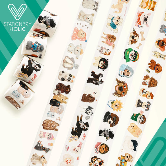 The Washi Tape Shop - Set Washi Stickers - Tail Waggers