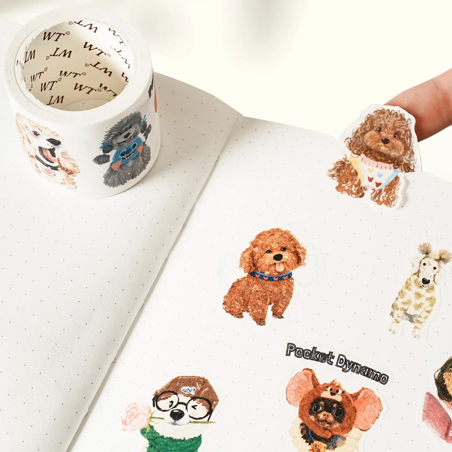 The Washi Tape Shop - Set Washi Stickers - Tail Waggers