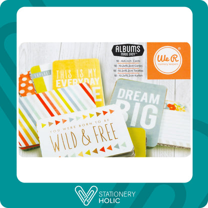 We R Makers - Journaling Cards 4 x 6 - Day Dreamer
