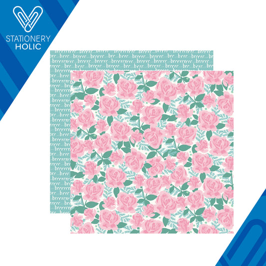 Simple Stories - Hoja Papel 12 x 12 - Winter Wonder - Sparkle Season
