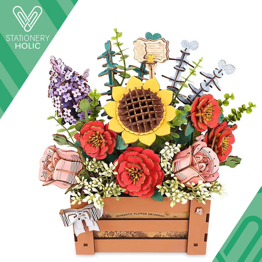 Rolife - Wooden Flowers - Bloom Box