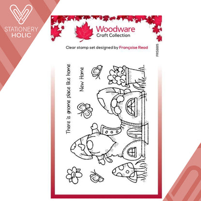 Woodware - Sellos 4 x 6 - Gnome Shoe