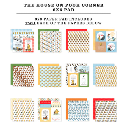 Echo Park - Bloc Papel 6 x 6 - The House At Pooh Corner