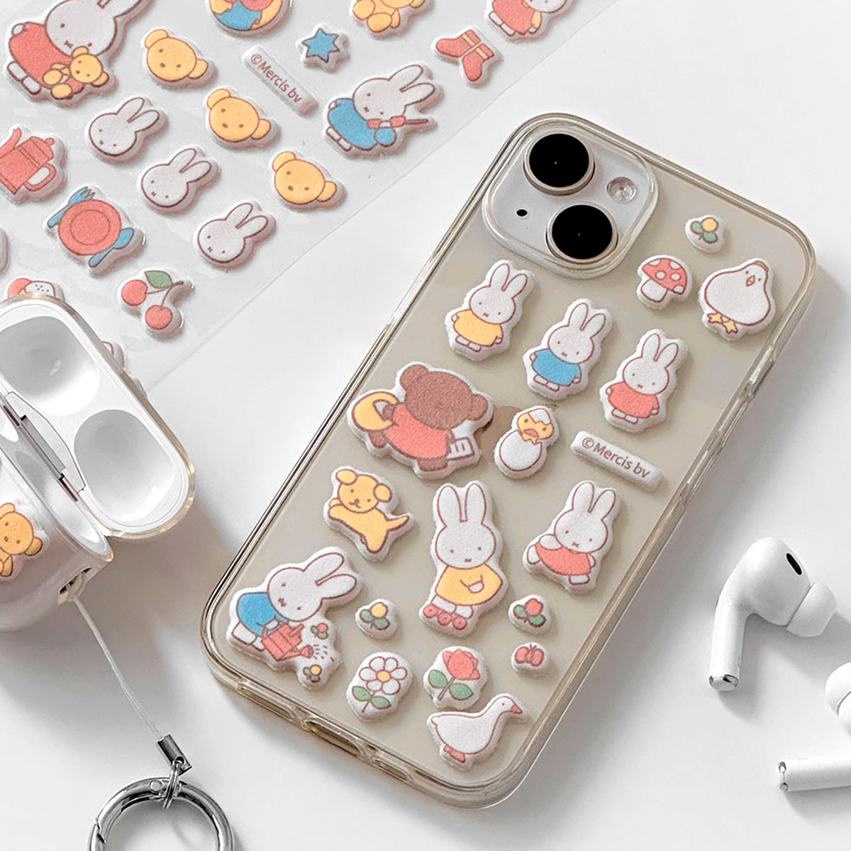 iiGen - Stickers Puffy - Miffy Celeste