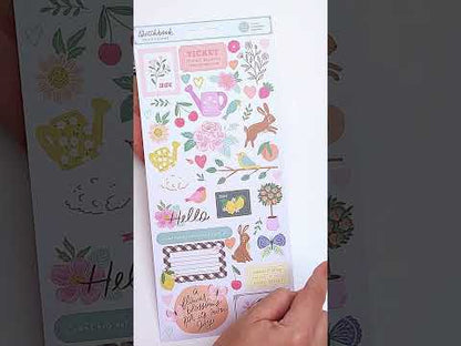 Bea Valint - Stickers 6 x 12 - Sketchbook