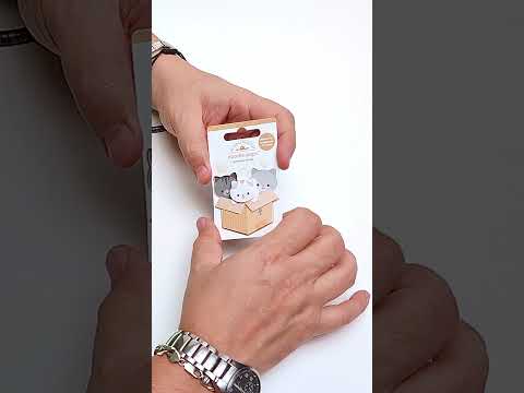 Doodlebug Design - Doodle Pop Sticker - Kitty Litter