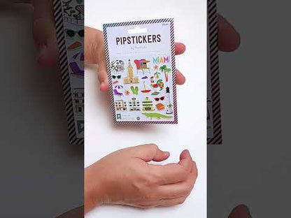 Pipsticks - Stickers 4x4" - Magical Miami