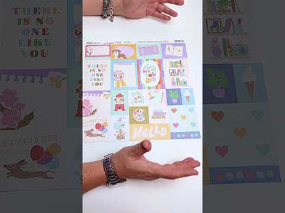 Jen Hadfield - Hoja de Papel 12 x 12 - Create Joy - Cards