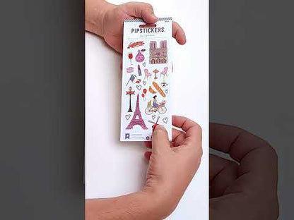 Pipsticks - Stickers 3x7" - Parisian Paradise
