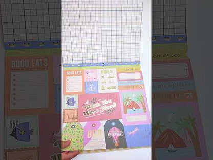 American Crafts - Bloc Papel 12 x 12 - Coast To Coast