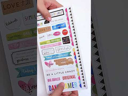 American Crafts - Thickers - Escape The Ordinary