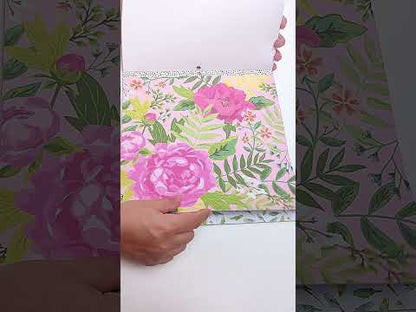 Pink Paislee - Bloc Papel 12 x 12 - 5th & Monaco