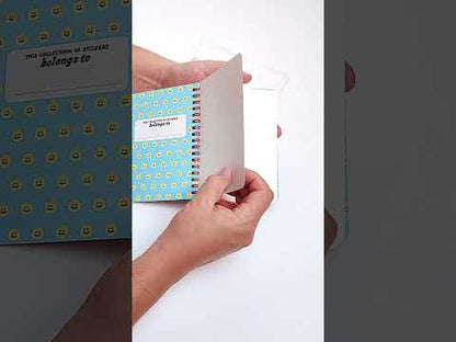 Pipsticks - Cuaderno Reusable para Colección de Stickers