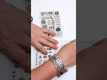 Ali Edwards - Sellos 4x6 - Sense