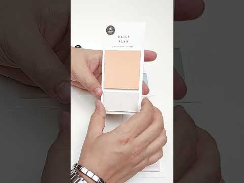 Suatelier - Sticky Notes - Daily Plan No. 1935