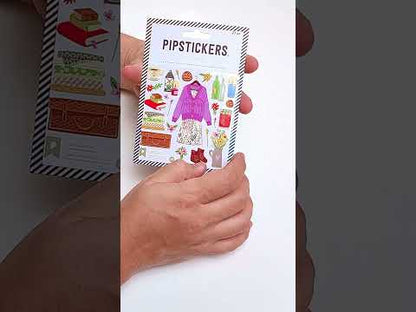 Pipsticks - Stickers 4x4" - Cottage Chic