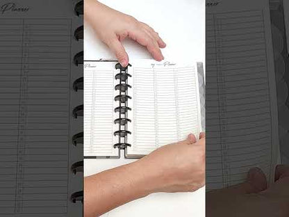 Carchivo - Planner Ingeniox A5 (14 meses - no fechado) Soft - Coral Azul