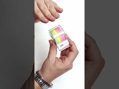 Memoc - Dispensador Sticky Notes 7 mm - Fluorescente
