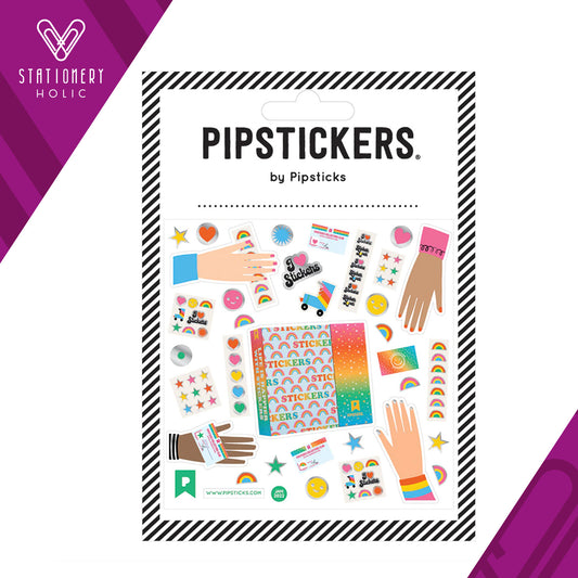 Pipsticks - Stickers 4x4" - Our Sticker Club