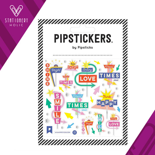 Pipsticks - Stickers 4x4" - Looking For A Sign