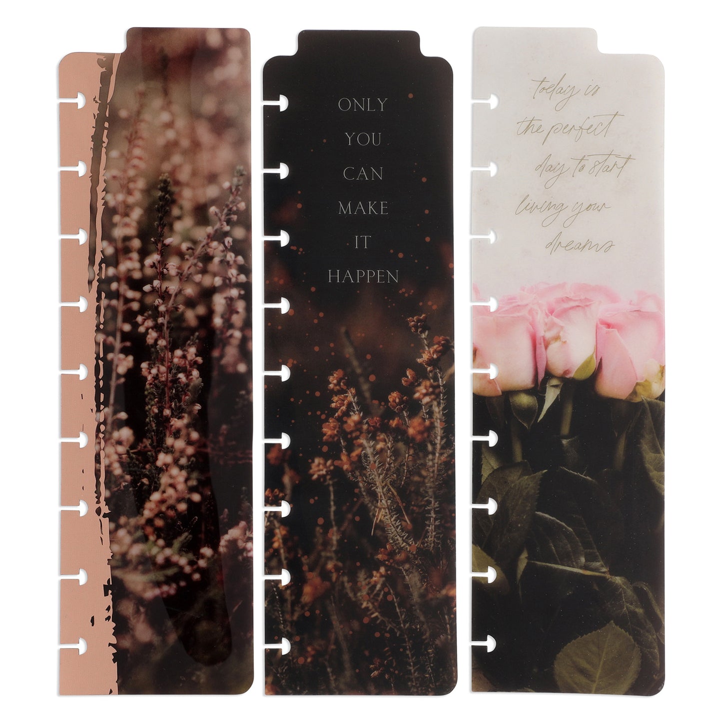 Happy Planner - Bookmarks Classic - Moody Florals