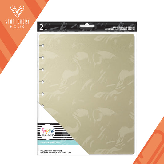 Happy Planner - Snap In Cover Deluxe Classic - Gold & Black