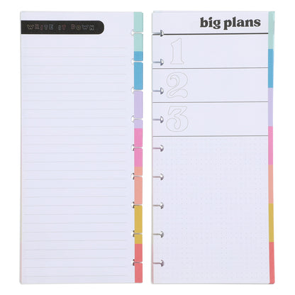 Happy Planner - Papel Skinny Classic - Happy Brights