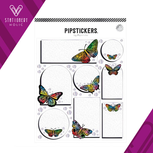 Pipsticks - Stickers (5 hojas) - Labels Multicolor Monarch