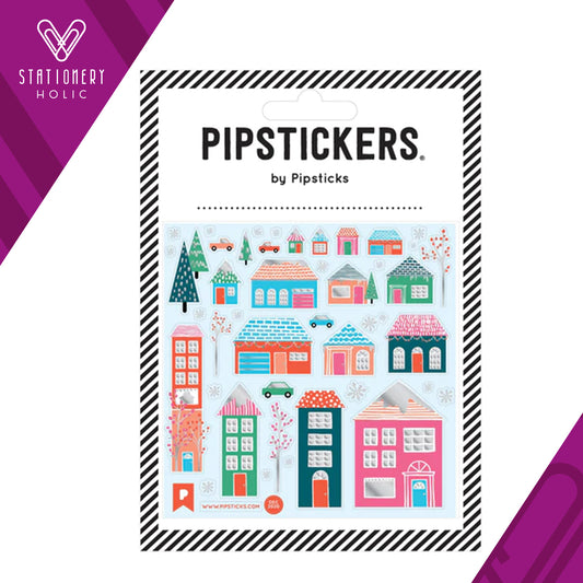 Pipsticks - Stickers 4x4" - Snowed In