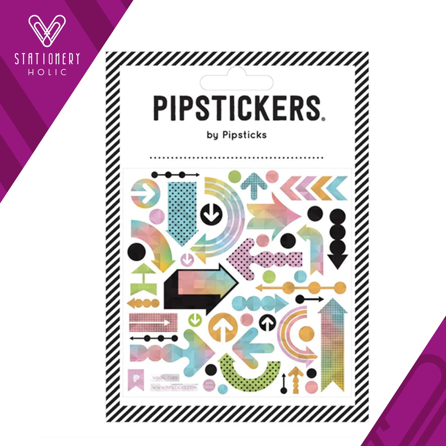 Pipsticks - Stickers 4x4" - Visual Cues