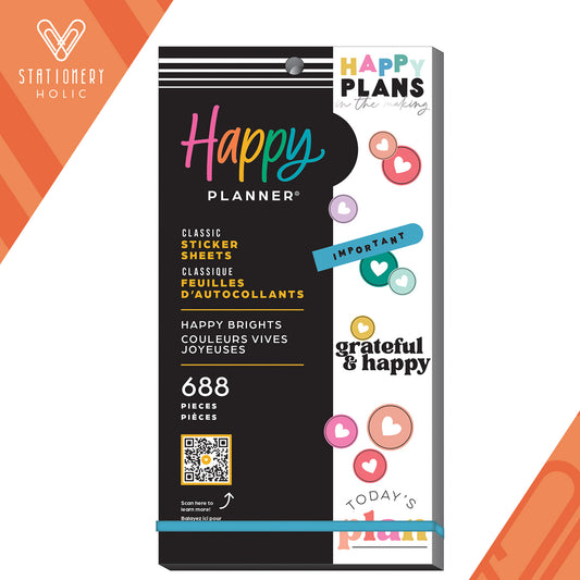 Happy Planner - Sticker Book - Happy Brights