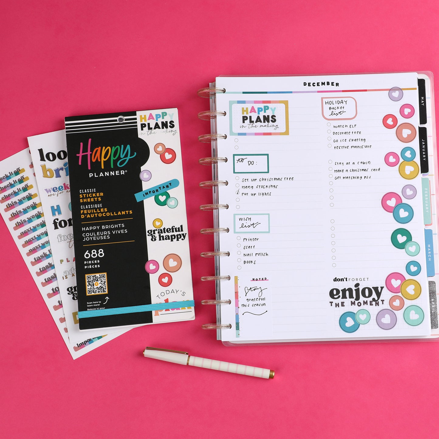 Happy Planner - Sticker Book - Happy Brights