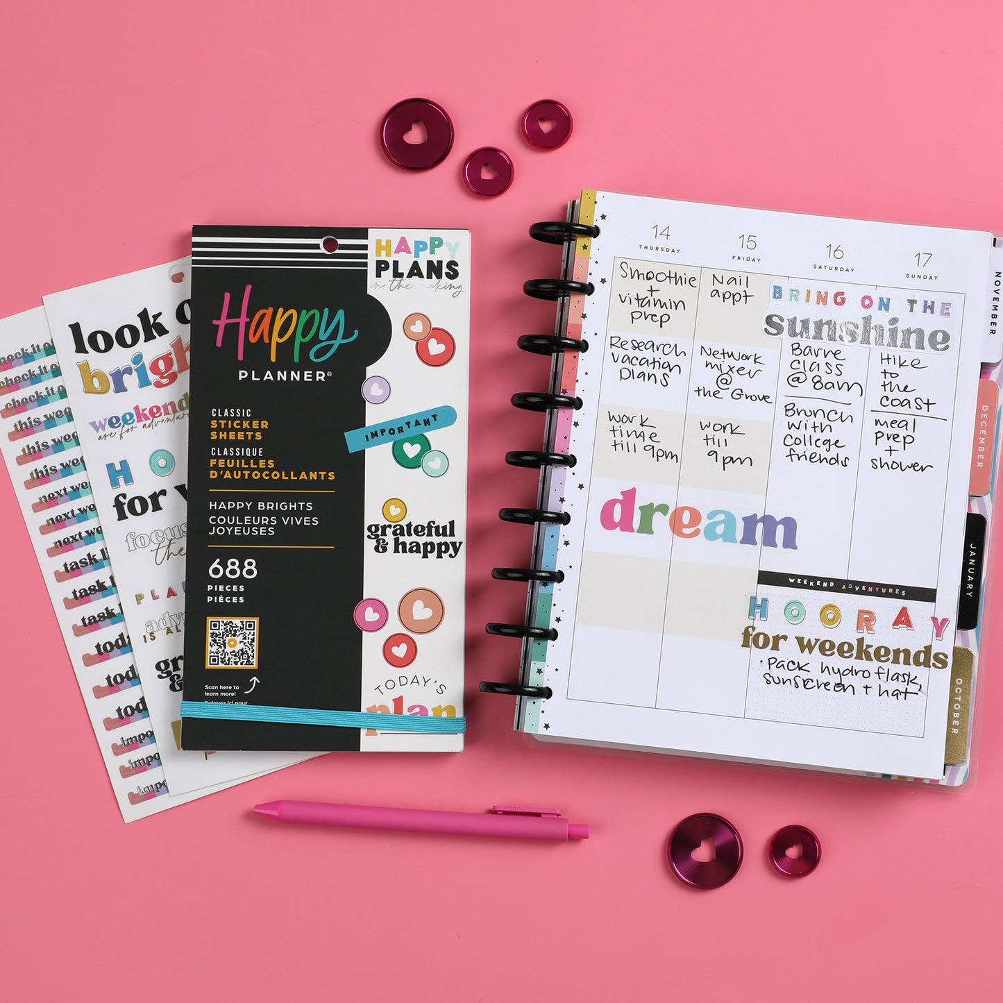 Happy Planner - Sticker Book - Happy Brights